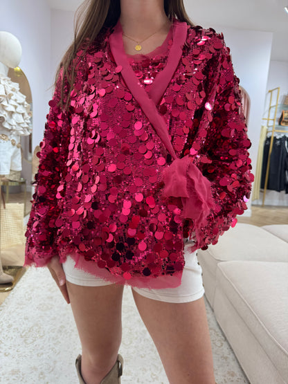 Veste Ibiza rose