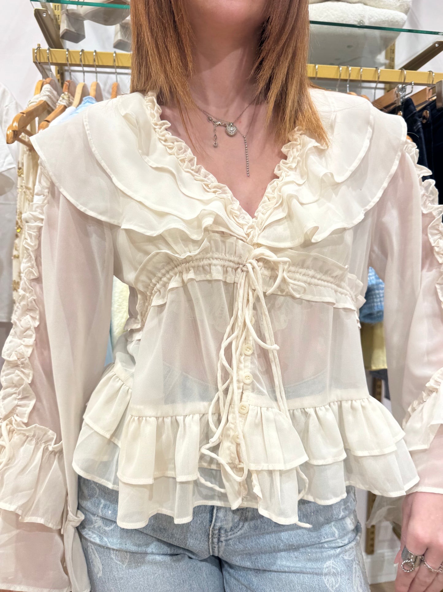 Blouse Judy écru