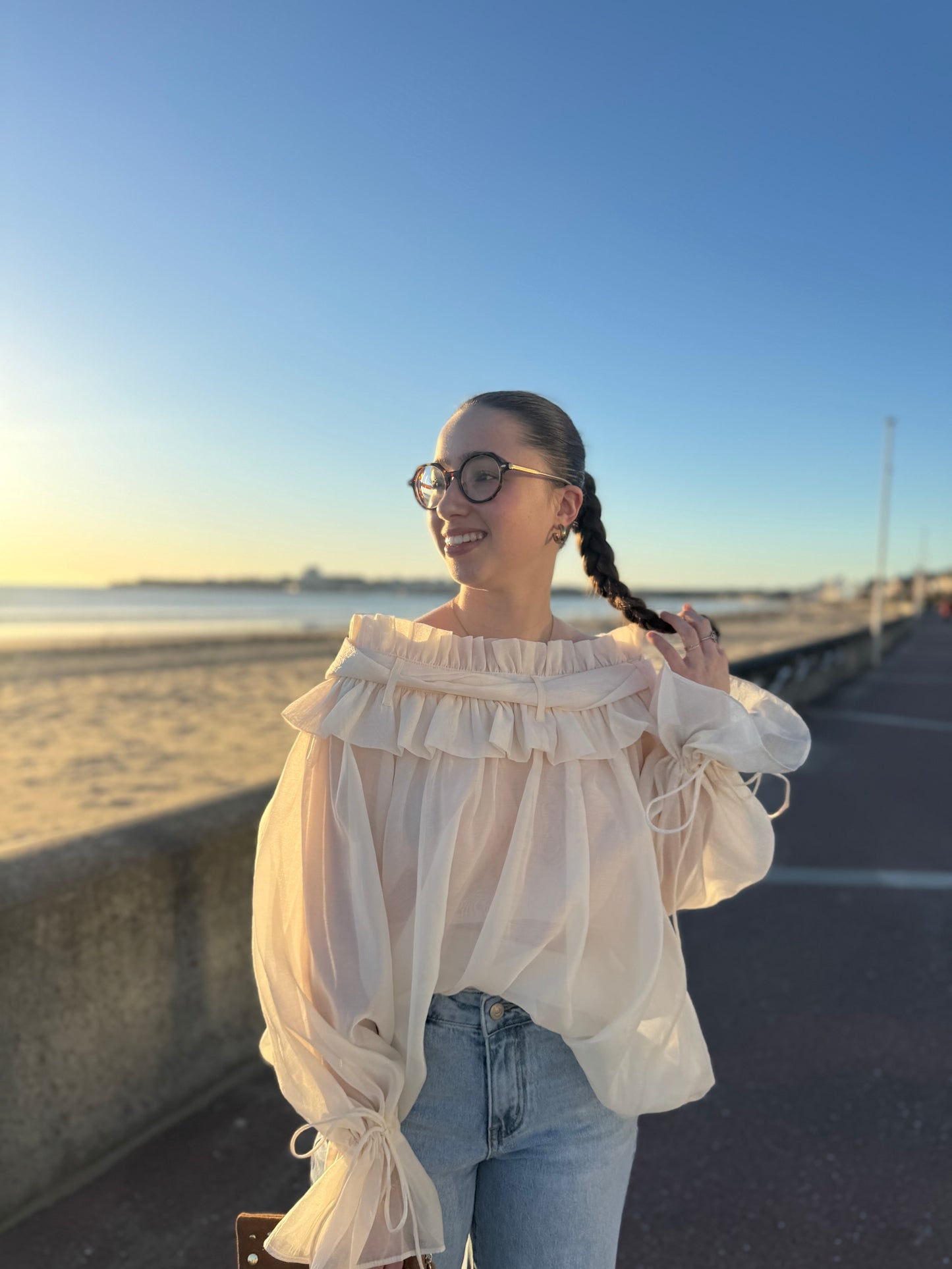 Blouse ROSA écru