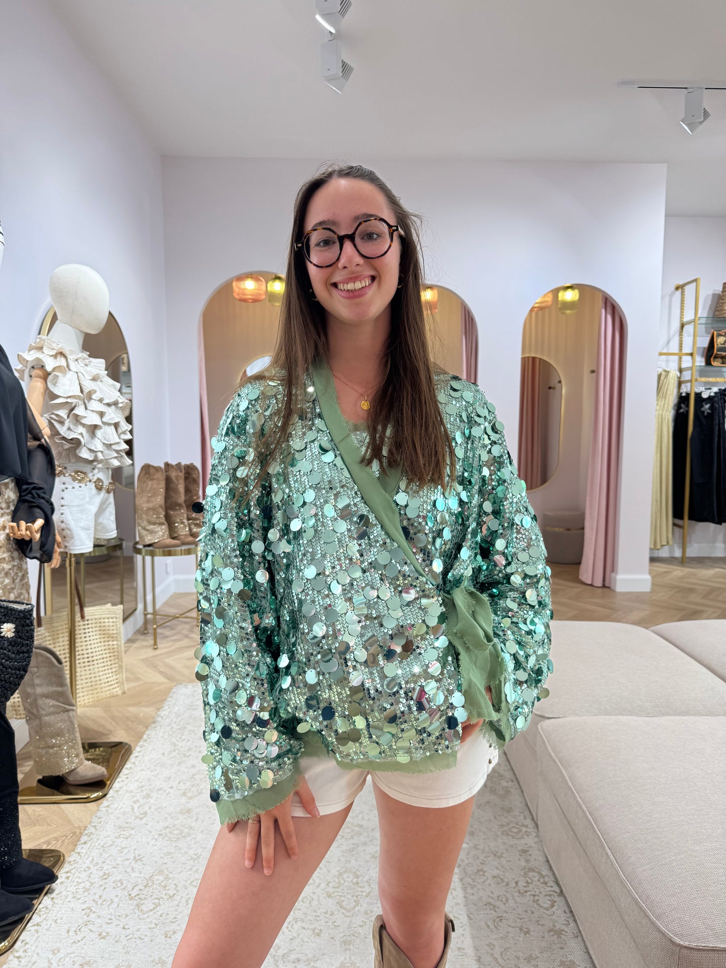 Veste Ibiza turquoise
