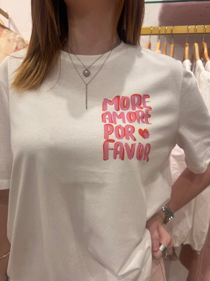 T-shirt more amor