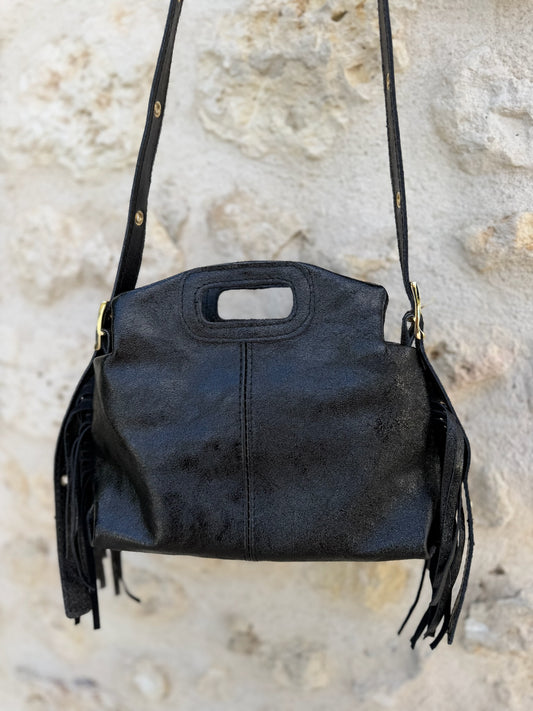Sac stormy noir brillant