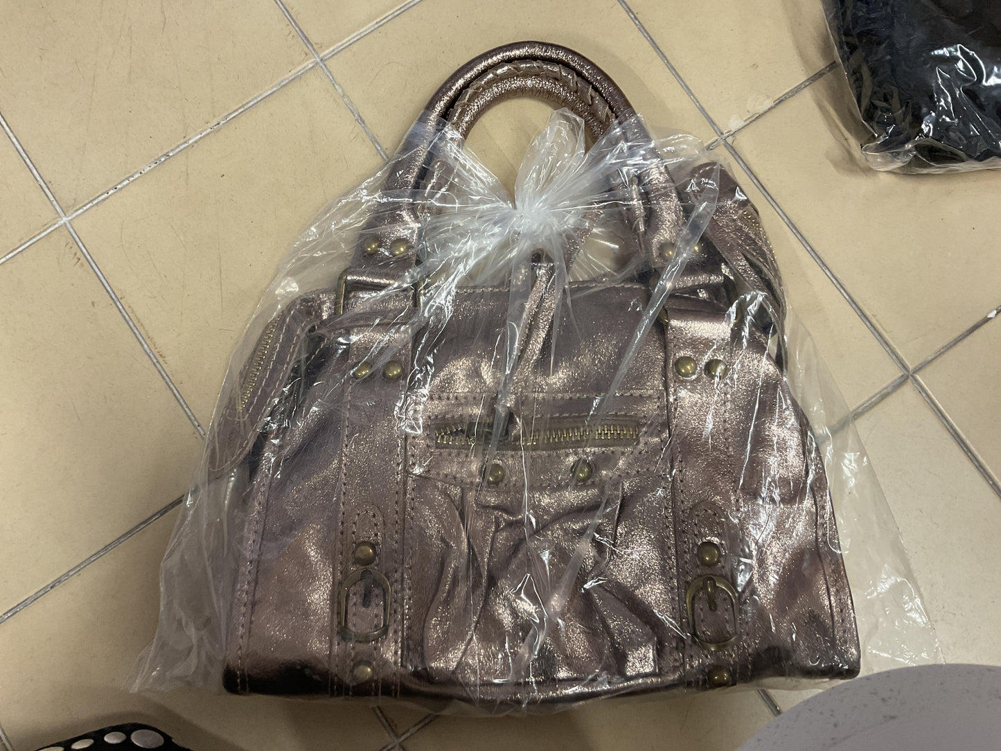 Sac petit Noé rose gold