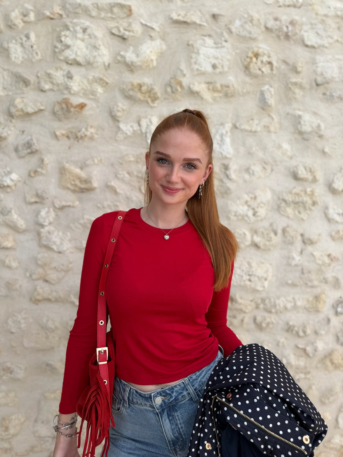 T-shirt LONDON rouge
