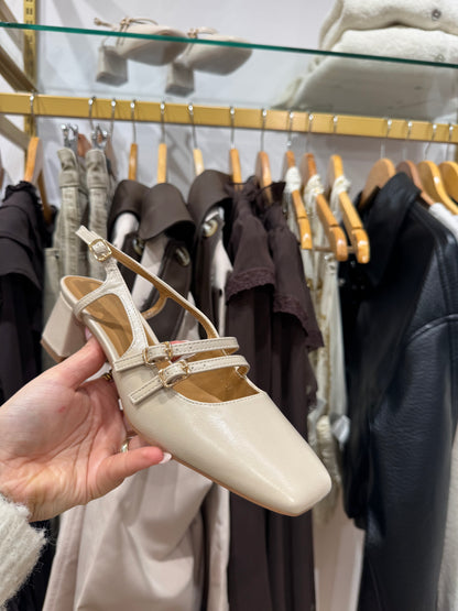 Slingback Nina beige