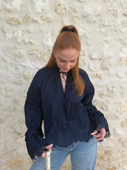 Blouse ANNA marine