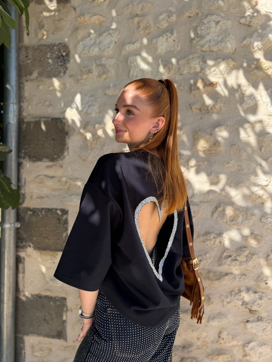 T-shirt DIAMANT marine