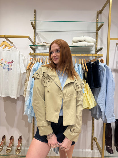 Trench Justine beige