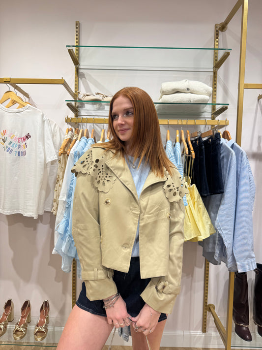 Trench Justine beige