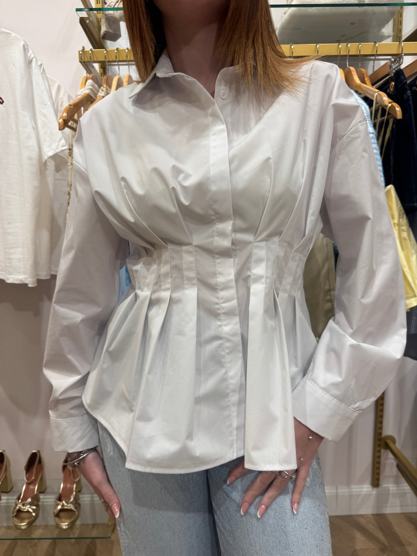 Chemise Vivienne blanc