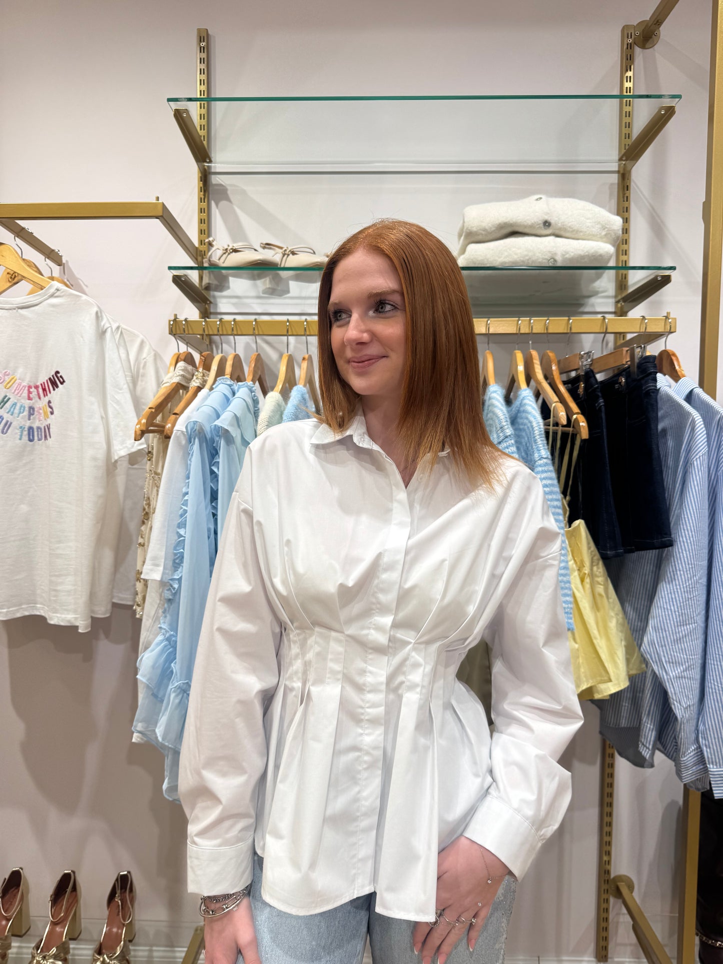 Chemise Vivienne blanc