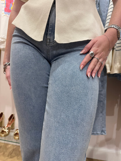 Jean glitter