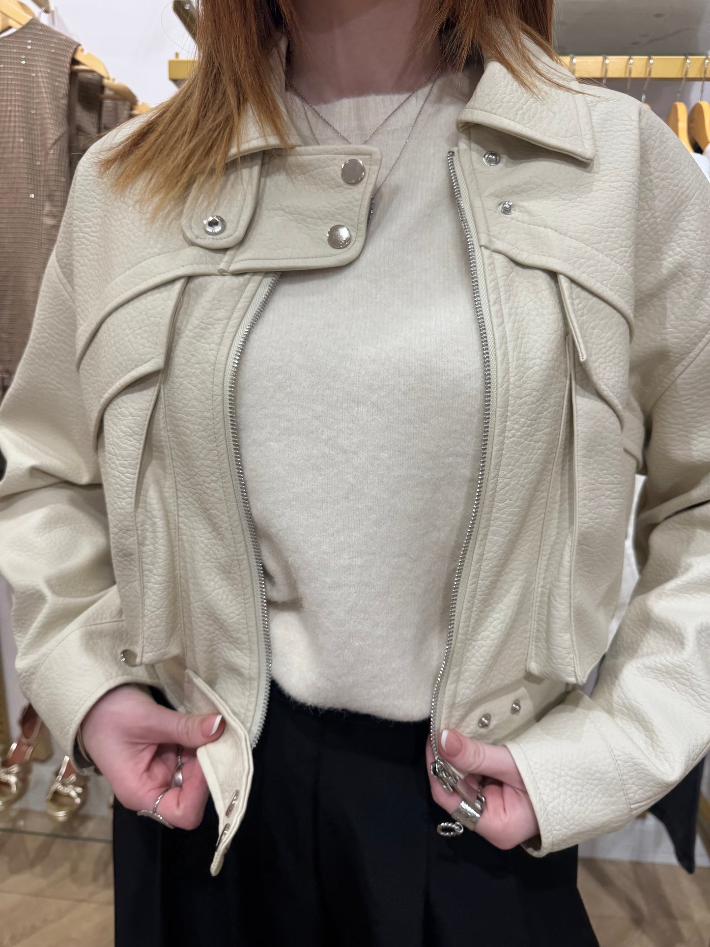 Veste Rock beige
