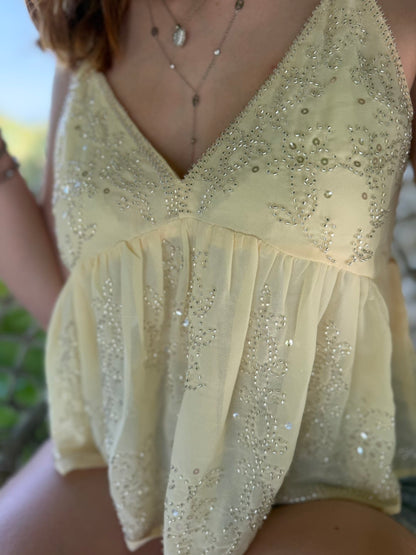 Top CAPRI  jaune