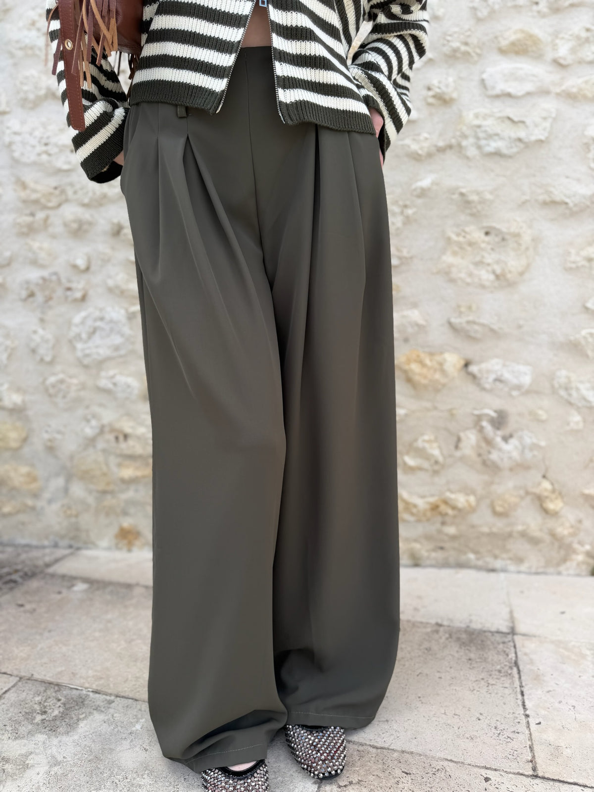 Pantalon Gaspard kaki