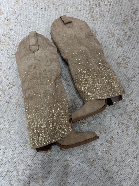Santiags manhattan taupe
