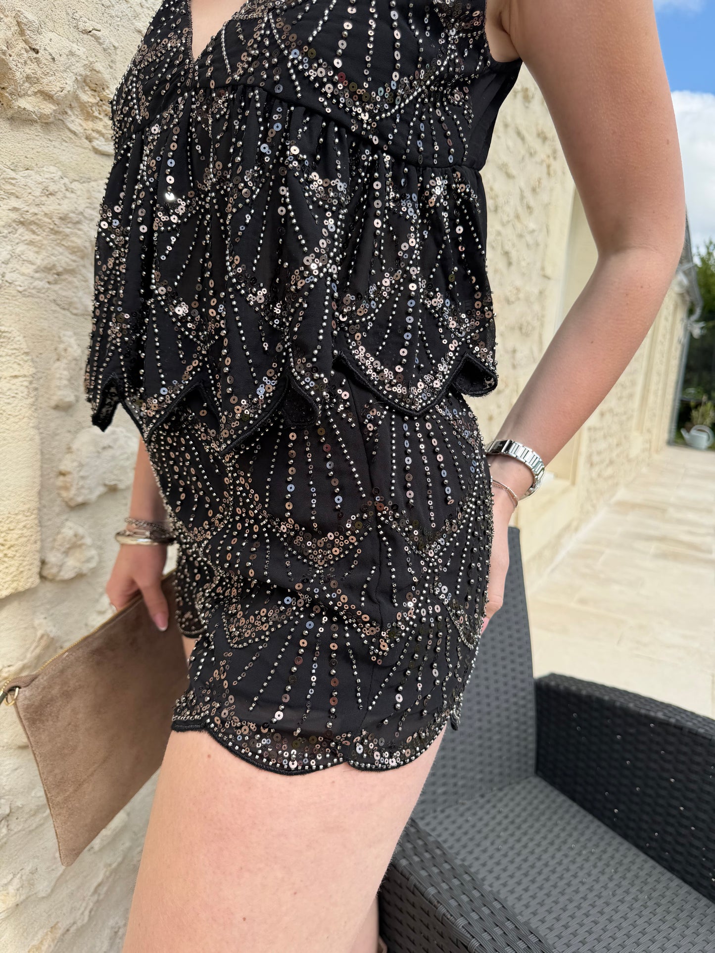 Short DISCO noir