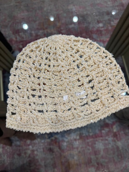 Bonnet maille BONNIE beige
