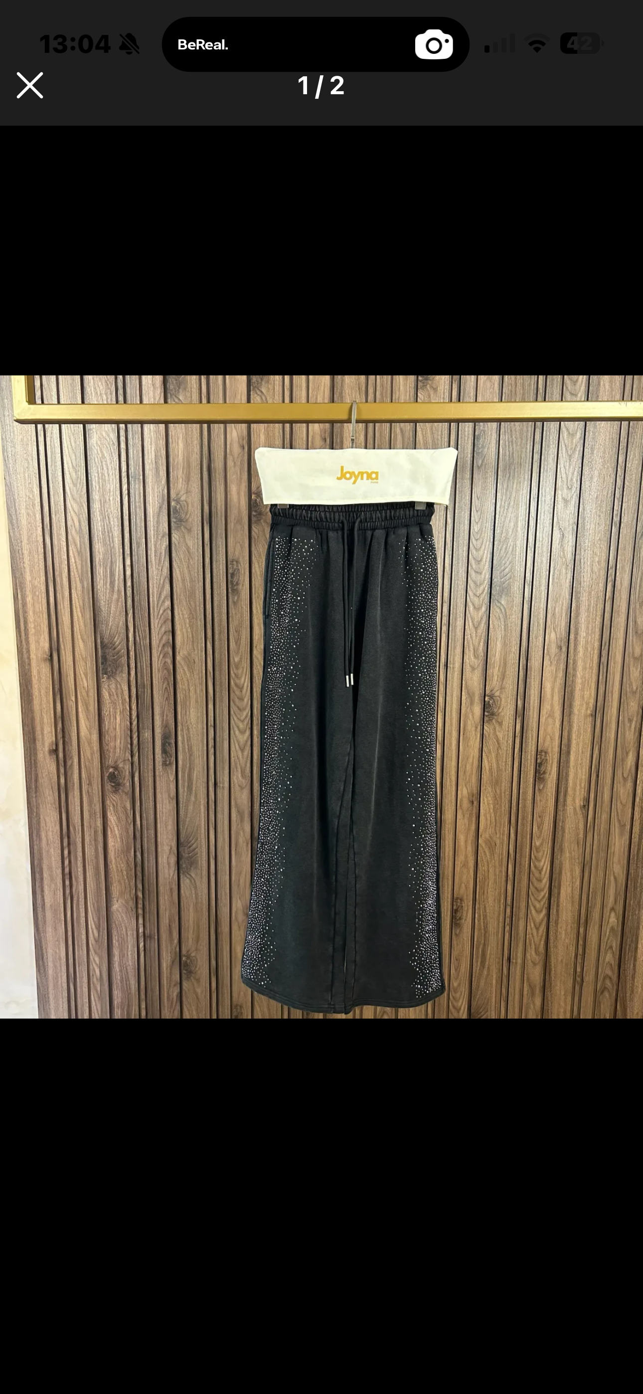 57167 pant strass
