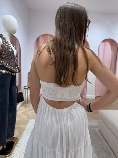 Robe sunny blanc