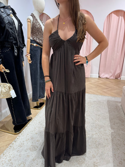 Robe sunny marron