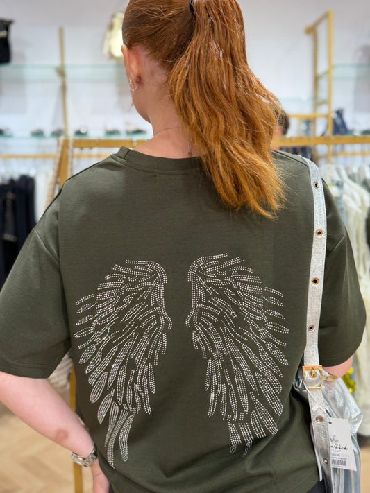 T-shirt ANGEL kaki