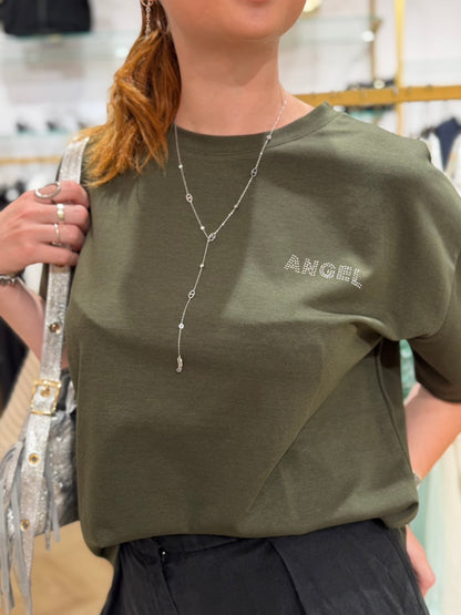 T-shirt ANGEL kaki