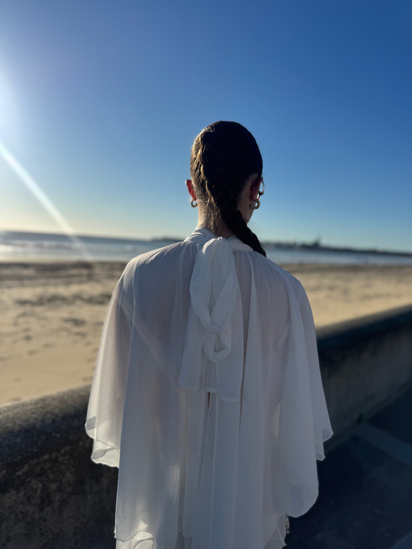 Blouse GRÂCE blanc