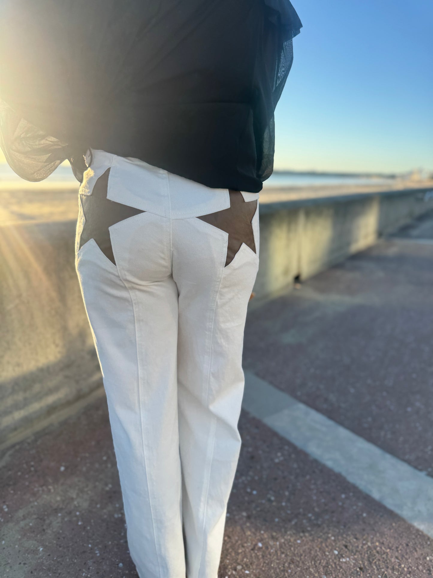 Jean STAR blanc
