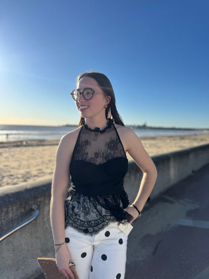 Top BRIGITTE noir