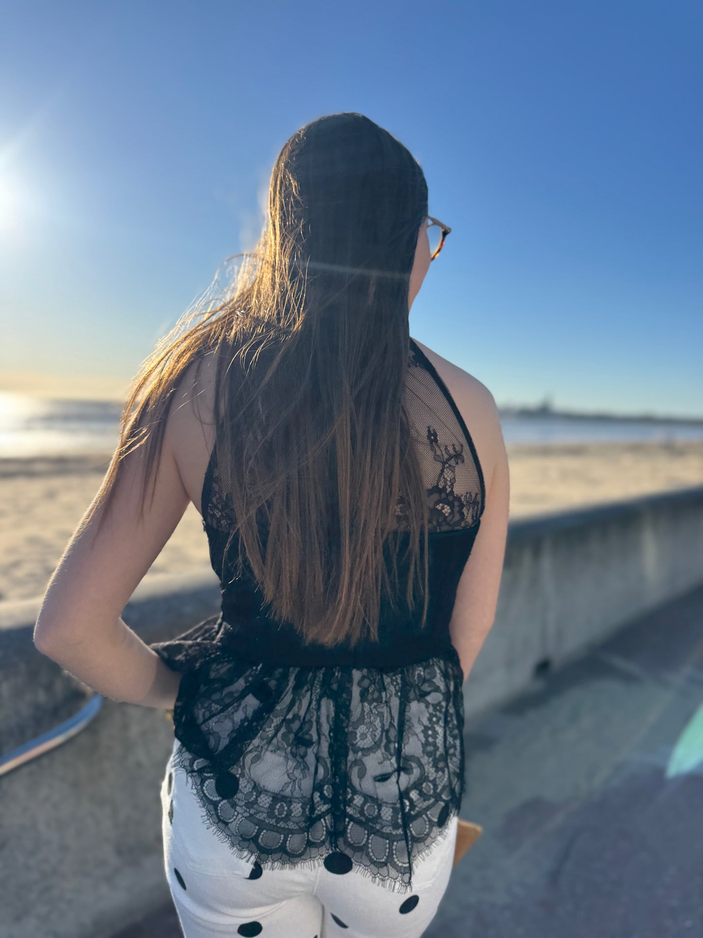 Top BRIGITTE noir