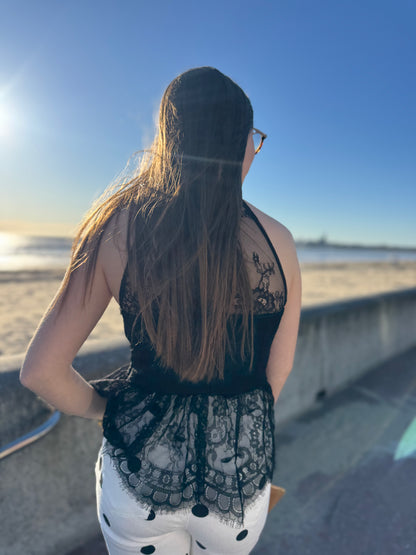 Top BRIGITTE noir